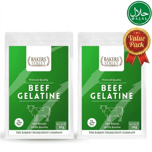Beef gelatine 2x1kg 250 - beef,