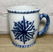 John Jenkins porcelain mug Nautical design. Tea Coffee Mug Very Good Condition