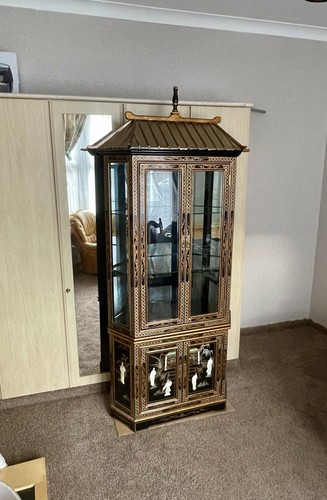 Chinoiserie black lacquer - black,