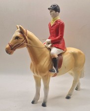Vintage Horse Rider Figurine