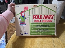 Vintage Fold Away Doll House