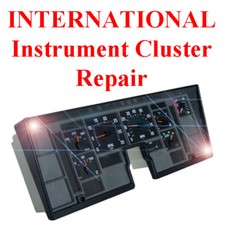 NAVISTAR INTERNATIONAL Instrument Gauge Cluster Dash Panel Speedometer REPAIR