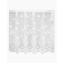Premium Quality Country Garden Net Curtain - Sold In Set Sizes - Free Post