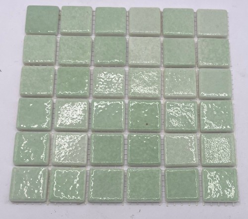 Aqua green mosaic - aqua,