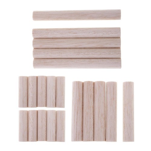 15mm thick round balsa - balsa, rods