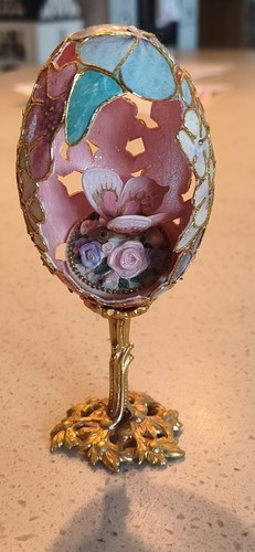 Hand crafted faberge egg - hand,