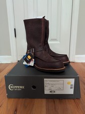 Chippewa 10" Waterproof Briar Moccasin Back Zip Size 11.5M Men's 