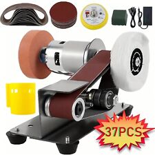 Mini Belt Sander Electric Bench Polisher Grinding Machine Polisher Grinder DIY
