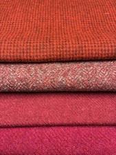 #6.  4 x Harris Tweed Fabric