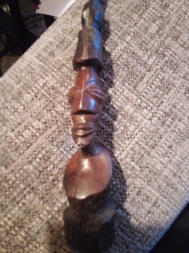 Vintage hand carved wooden - vintage, hand-carved