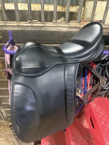 Black marjorie fylde saddle - black,