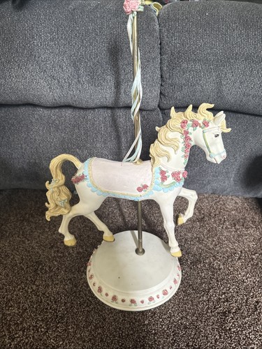 Vintage carousel horse resin - horse,