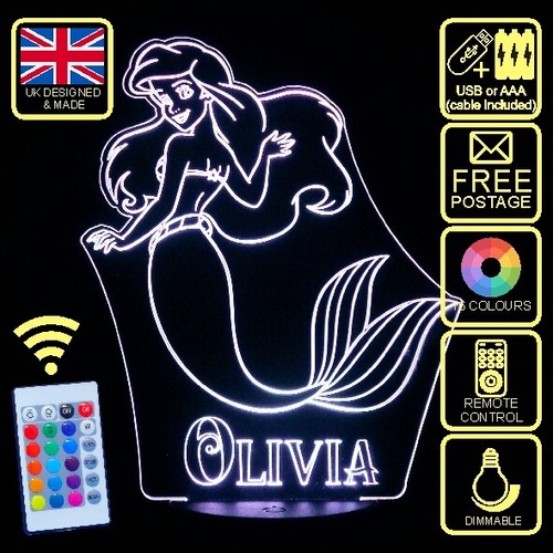 Personalised little mermaid - personalised,