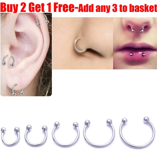 316l surgical steel horseshoe - 316l,