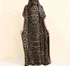 Elegant Silk Polyester Kaftan