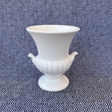 Small Plain White Wedgwood Greek Urn