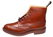 Trickers x Paul Smith Stow Boot 10.5 UK (11.5 US) Marron Antique Brogue New
