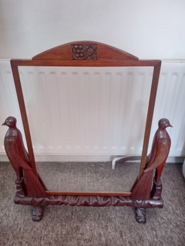 Vintage wood picture frame - wood,