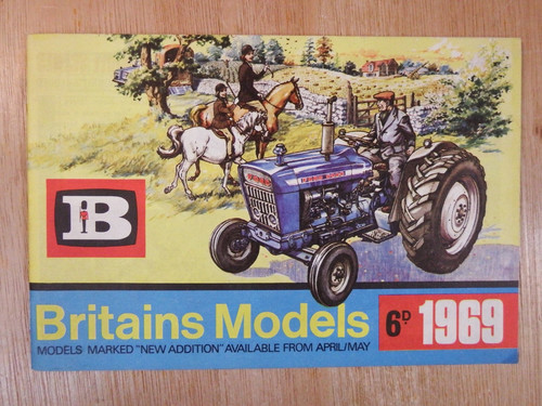 Britains models 1967 catalogue - models,