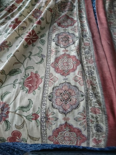 Vtg dorma kalamkari - dorma, pair