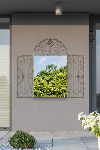 Metal rustic large arched - metal,