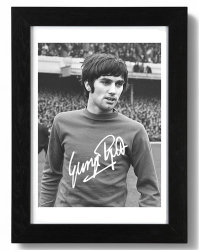 George best signed - signed, autograph