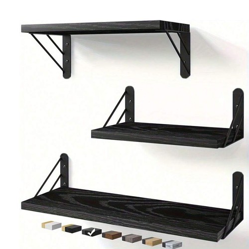Wooden floating shelves - wooden,