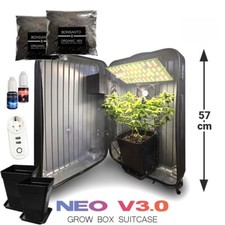 All-Inclusive Package: Bonsanto Mini Grow Box Suitcase Discreet Plant Growing!