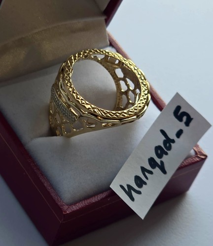 Full sovereign ring mount 9ct - full,