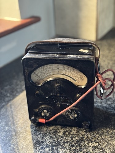 Vintage universal avometer - vintage,