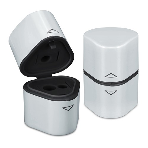 Pencil sharpener with - sharpener,