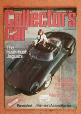 COLLECTOR'S CAR MAGAZINE JANUARY 1980 JAGUAR XJ 13 AUSTIN-HEALEY SPRITE