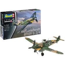 Revell Messerschmitt Bf109G 2/4 German WW2 Aircraft Model Kit 03829 Scale 1:32