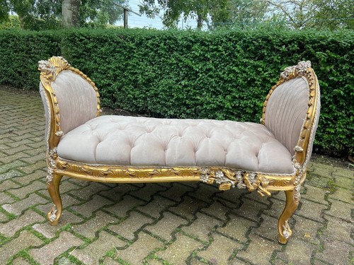 Sofa settee louis xvi - sofa,