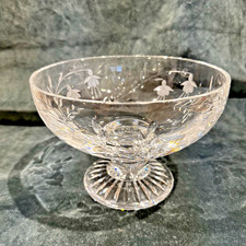 Stuart Crystal Footed Bowl