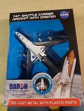 Boeing 747 Et Navette Nasa Shuttle Herpa Daron 15 Cm Metal Et Plastique 