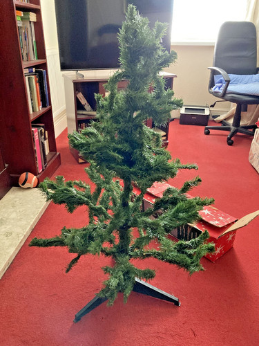Vintage christmas plastic - christmas, tree