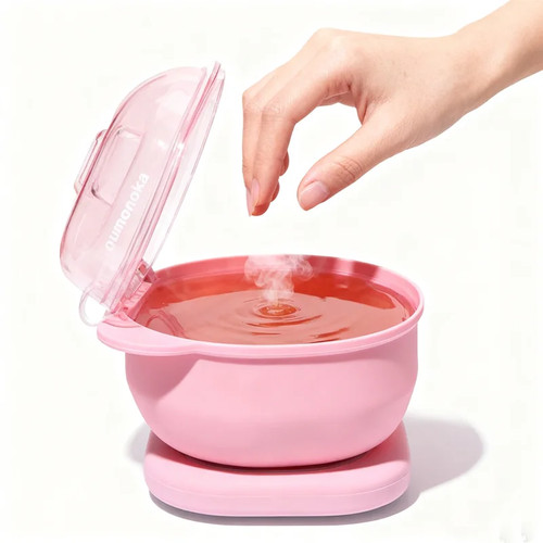Foldable silicone paraffin pot - silicone,