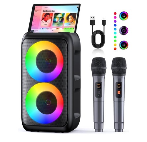 08 portable karaoke - -,