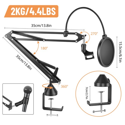 Dayplus microphone stand - dayplus,