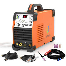 HITBOX 200A TIG AC DC Aluminum TIG Welding Machine TIG Welder Pulse/Square 220V