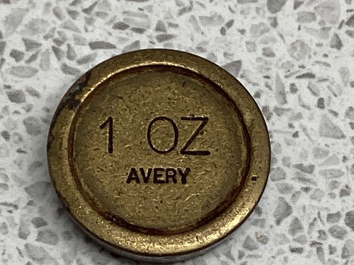 Vintage avery brass - vintage, weight
