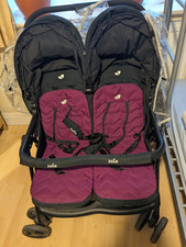 Twin Double Stroller Buggy Pushchair