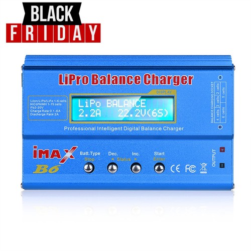 Lipo battery charger 80w 6a - b6,