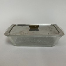 Ekco - Hostess Trolley Spare Replacement Vintage 1970s Glasbake Glass Dish & Lid
