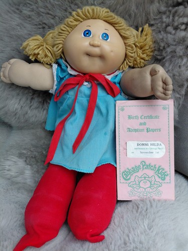 Cabbage patch kid 1984 - kid, soft