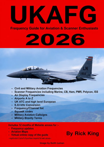 Ukafg airband frequency - ukafg, uk