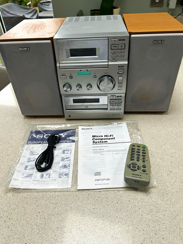 Sony cmt cp100 - cmt-cp100, hi-fi
