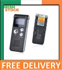 USB Rechargeable Digital Dictaphone Voice Recorder Portable Multifunctional 8GB