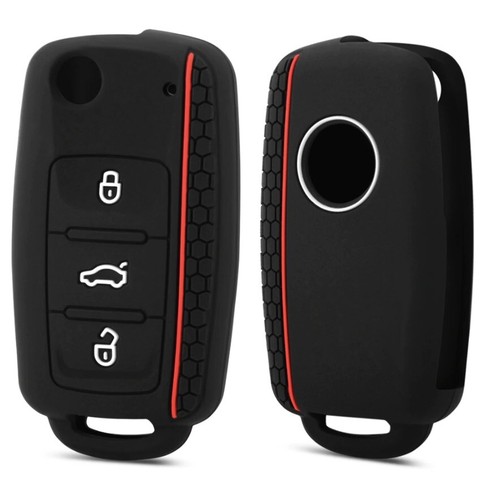 Silicone car key cover case - key,